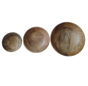 Tazón de Madera de Mango con Diseño Esmaltado para Servir Masa, Estilo Tazón, para Bodas, Ecológico, para Uso en el Hogar, Hoteles y Restaurantes - Product Image 5