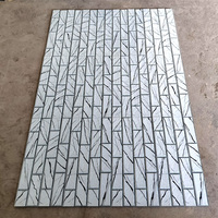 Pierre naturelle gaufrée 3D 300x600mm Carreaux de mur extérieur Design Satin Mat 30x60cm Porcelaine 12x24 Carreaux d'élévation haute profondeur