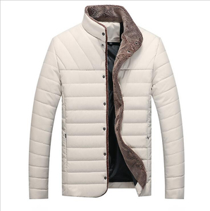 Chaqueta acolchada reflectante de calle alta personalizada al por mayor de OEM abrigo de lona de talla grande con cuello con capucha abrigo de gran tamaño de invierno a la moda - Product Image 2