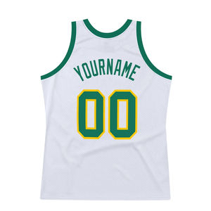 Maillot de basket-ball personnalisé pour hommes adultes grande taille été imprimé cousu numéro de nom personnalisé respirant séchage rapide athlétique - Product Image 2