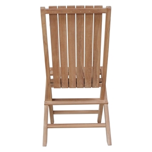 Silla plegable de madera de teca hecha en Indonesia - Product Image 4