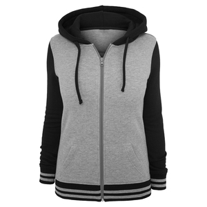 Vestes universitaires pour femmes imprimées et brodées à vendre, service OEM, matériau en coton personnalisé, meilleur style de port, vestes universitaires pour femmes - Product Image 1