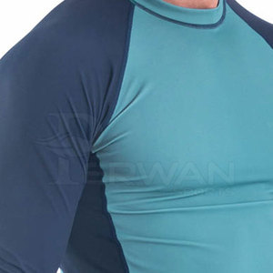Top Selling PERWAN SPORTS Men's Rash Guard <b>Long</b> <b>Sleeve</b> Breathable Quick Dry Customized Color Spandex/Polyester 220g High Quality - Product Image 6