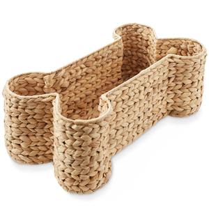 Panier de rangement en forme d'os de chien, panier de rangement fait à la main, vente en gros, écologique, fabriqué au Vietnam - Product Image 3