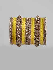 Nouveautés 2025 : Parures de bracelets vintage en verre pour femme, ensembles de bijoux artificiels de mariage de haute qualité - Product Image 3