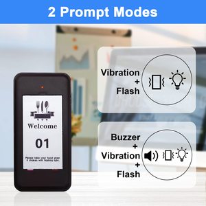 Hệ Thống Gọi Điện Thoại Cho Khách Không Dây 16 Chiếc Máy Nhắn Tin Xếp Hàng Quán <span class=keywords><strong>Bar</strong></span> Cho Hệ Thống Gọi Nhanh Quán Cà Phê Nhà Hàng - Product Image 3