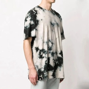 เสื้อยืดผู้ชายฟอกสีผ้าฝ้าย100% ทนทานเป็นที่ต้องการมากที่สุด - Product Image 1