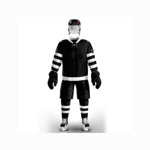 Ensembles d'uniformes de hockey sur glace unisexe de haute qualité fabriqués sur mesure avec équipe emballage personnalisé de haute qualité Service OEM à bas prix - Product Image 2