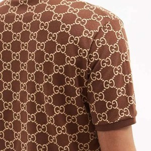 เสื้อเชิ้ตแขนสั้นผู้ชายคุณภาพสูง ผ้าแคนวาส 100% ผ้าฝ้ายเนื้อแน่น สไตล์วินเทจ ระบายอากาศได้ดี ดีไซน์ถักแบบกันหนาว - Product Image 4