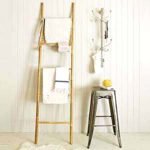 Best Selling Multipurpose <b>Ladders</b> Natural Solid <b>Bamboo</b> <b>Ladder</b> for Home Decor Towel Hanging - Product Image 1