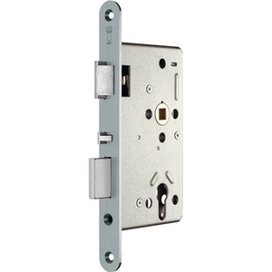 Series 20 APK Stainless Steel Panic Mortise Lock Self-Locking SSF E-Rounded 24/65/72/9mm DIN for Furniture Left DIN Orientation - Product Image 1