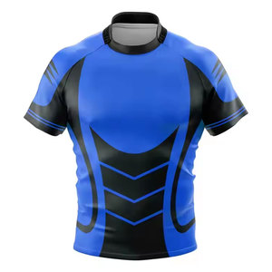 Vente en gros d'uniformes rugby personnalisés Maillots de rugby adultes respirants Impression par sublimation de haute qualité Rugby par équipe personnalisé - Product Image 5