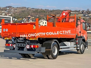 Camion grue d'occasion Mercedes-Benz Axor 1828 4x2 de 2007, benne basculante, transporteur de marchandises, camion de transport de chantier, grue montée sur camion - Product Image 3