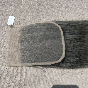 <span class=keywords><strong>Grey</strong></span> xoăn tóc con người Thụy Sĩ ren đóng cửa 100% Trinh Remy tóc liền mạch cái nhìn tự nhiên bền cao cấp chất lượng bán buôn - Product Image 4