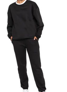 2025 nuevos últimos trajes de sudor lisos, trajes de sudor para mujer, gimnasio, traje de jogging transpirable hecho a medida, ropa de calle de alta calidad - Product Image 4