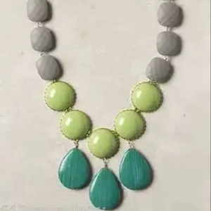 Premium Resin Necklace Modern Design Bead Link Chain Necklace Set Trendy Style for Women's Parties Weddings <b>Fashion</b> <b>Jewellery</b> - Product Image 1