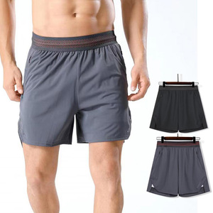 Pantalones cortos para correr 2 en 1 de talla grande para hombre, pantalones cortos de entrenamiento transpirables de secado rápido con forro, pantalones cortos deportivos atléticos, envío DDP - Product Image 1