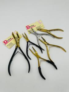 คีมต่อผมเทปสแตนเลสแบบมืออาชีพเครื่องมือต่อผมอุปกรณ์ต่อผมแบบนาโนแหวนลูกปัดสำหรับติดตั้งและกำจัดขน - Product Image 3