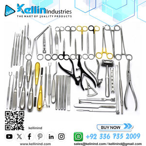 Juego de instrumentos nasales principales, 50 piezas, herramientas quirúrgicas manuales para cirugía general, 2 años de garantía, precios competitivos - Product Image 2