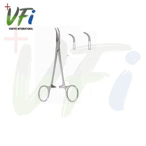 Fórceps Adson para bebés, base de acción cruzada Manual de acero inoxidable alemán de instrumentos quirúrgicos de VIDIFIVE INTERNATIONAL - Product Image 6