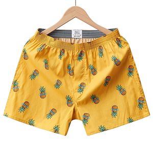 Hommes Boxers Premium 100% Coton Doux Lâche <span class=keywords><strong>Pyjama</strong></span> Plaid Sommeil Shorts <span class=keywords><strong>Homme</strong></span> Jambe Courte Drôle Boxers - Product Image 5