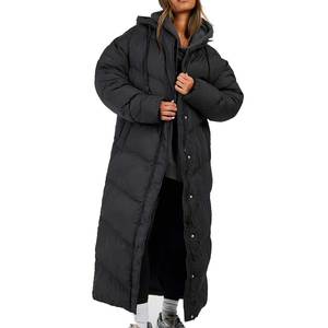 Vestes d'hiver unisexes épaissies et amples avec impression de logo personnalisé, taille plus pour les femmes, nouveau design 2025 - Product Image 1