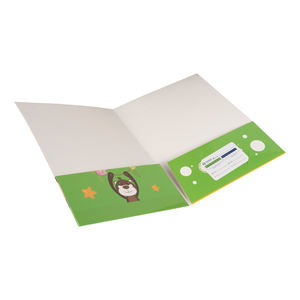 Aangepast Bedrukt Luxe Embossing Document A4 Zakelijk Kantoorpapier Presentatiemap Met Zaksleuf - Product Image 1