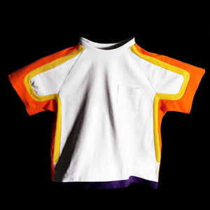 Camiseta personalizada de alta calidad, diseño de tela en contraste, 100% camisetas de algodón con bolsillo para hombre acanalado - Product Image 6
