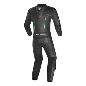 <b>Men's</b> Full Sleeve Waterproof Reflective CE Approved <b>Leather</b> Motorcycle Touring Jacket Windproof All Seasons Customizable OEM - Product Image 2