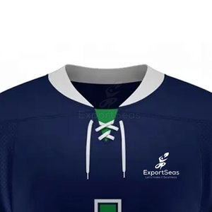 Venta caliente Jersey de hockey sobre hielo Diseña tu propio logotipo Jersey de hockey sobre hielo de alta calidad - Product Image 4