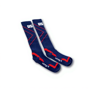 Chaussettes de compression graduée longues Usag pour le sport et semelles intérieures confortables - Product Image 2