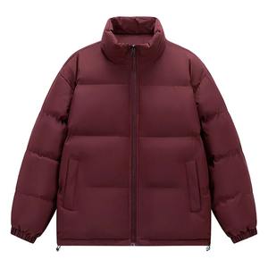 Manteau coupe-vent décontracté pour hommes, parka chaude d'automne et d'hiver avec poche à capuche, veste rembourrée en coton à la mode, tissu en toile - Product Image 6