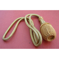 Accessoires de ceinture d'épée tressée dorée soufflée à haute ténacité, écologiques et personnalisés, de haute qualité, avec revêtement bleu doré, pour textiles de maison et vêtements