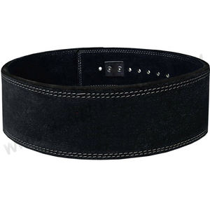 Haute qualité 10MM cuir de vachette levier ceinture respirant dynamophilie bas du dos soutien en gros 13MM équipement d'haltérophilie - Product Image 4