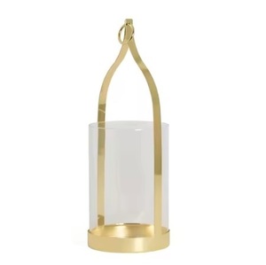 Décoration de table de conception royale Bougie de luxe Porte-lumière Décoration d'éclairage Thème floral Décor Bougie votive à haute vente - Product Image 2