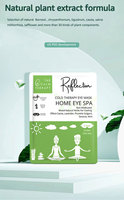 Masque oculaire auto-chauffant de haute qualité, parfum camomille, apaise les cernes, masque de sommeil, patch de soin des yeux pour les travailleurs