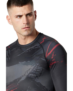 Rashguard imprimé sur mesure par sublimation Mma Bjj Rushguard - Product Image 4