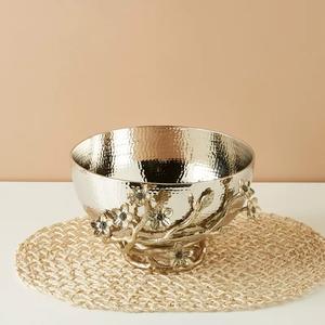 Meilleures ventes Bol en métal bronze de 45 cm avec tailles dorées de 24x46x46 cm de haute qualité à prix économique - Product Image 5