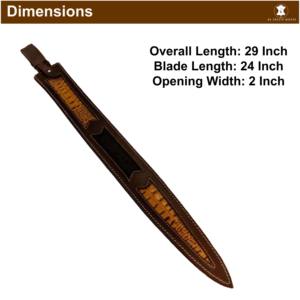 OEM คุณภาพสูง 100% โรงงานทําด้วยมือ 2023 โรงงานเปลือกหนังลาย Rich สําหรับมีดใบมีด - Product Image 5