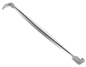 Retractor de doble punta de acero inoxidable, Retractor de piel, Senn Blunt y Sharp Senn, venta al por mayor - Product Image 2
