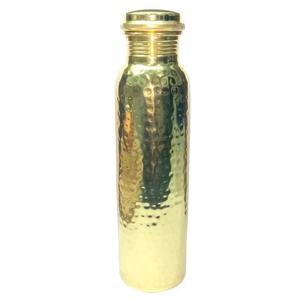 Bouteille d'eau en cuivre artisanale durable pour l'hydratation naturelle traditionnelle Ayurveda, sport, randonnée, gym, voyage, bureau, légère - Product Image 6