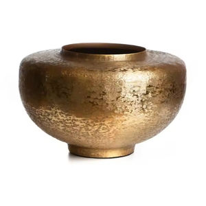 Vase à fleurs de bonne qualité pour décoration intérieure extérieure Design vintage couleur or Pot de fleurs le plus vendu décor de mariage - Product Image 5