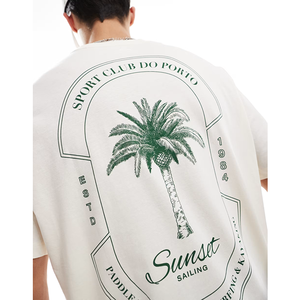 Best Seller Camisetas gráficas Calidad de exportación Ropa Al Por Mayor Camiseta de peso pesado 220 Gm Personalizado OEM/ODM Venta al por mayor Bangladesh - Product Image 4