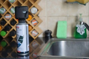 Mèo tự động phun không khí chuyển động kích hoạt repellerfor mèo chó chim sóc răn đe pin Powered - Product Image 6