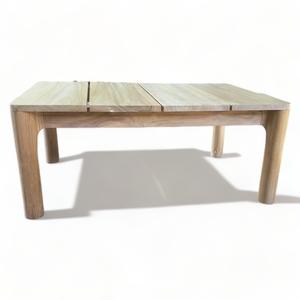 โต๊ะข้างทำจากไม้สักทรงสี่เหลี่ยมผืนผ้าทันสมัยสุดหรูชุดโต๊ะกาแฟกลางแจ้งขนาด60X45X45ซม. สำหรับโรงแรมและห้องนั่งเล่น - Product Image 5