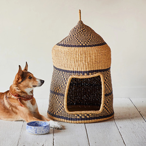 Lit pour chat en jonc de mer tressé, maison pour chaton, villa, panier, produits pour chat très vendus, tente en raphia, nid - Product Image 6