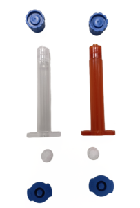 5cc Bleu Embout Colle Liquide Cartouche De Distribution Seringue Baril - Product Image 5