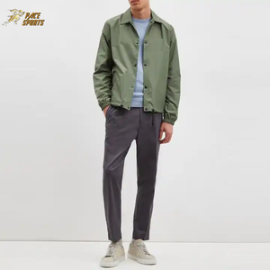 Vestes d'entraîneurs pour hommes Logo personnalisé de haute qualité Design en gros à la mode grande taille imperméable pour les Offre Spéciale d'extérieur d'hiver - Product Image 6