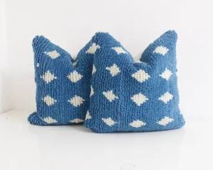 Manufacture <b>Moroccan</b> Pillow Cover Floor Cushion Cover Vintage Wool Cushion for Living Room Bedroom - Product Image 6