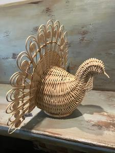 Paon tissé à partir de rotin fabriqué au Vietnam matériau écologique utilisé pour la décoration de la maison ornements en gros - Product Image 5